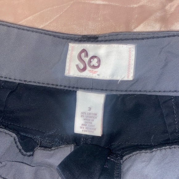 SO black y2k cargo flared pants - Picture 2 of 7